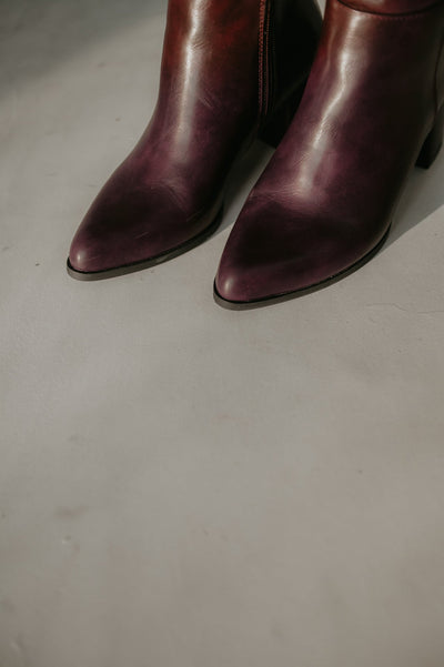 Mormorio boots I Burgundy - Wild Souls by JV® - Boots