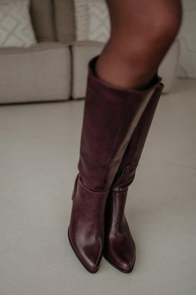 Mormorio boots I Burgundy - Wild Souls by JV® - Boots