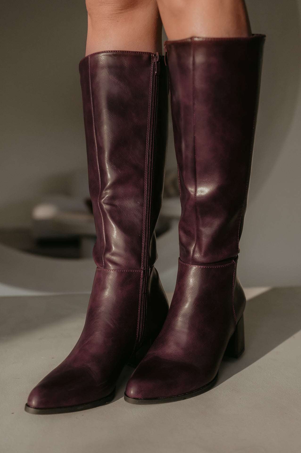 Mormorio boots I Burgundy - Wild Souls by JV® - Boots