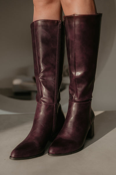 Mormorio boots I Burgundy - Wild Souls by JV® - Boots