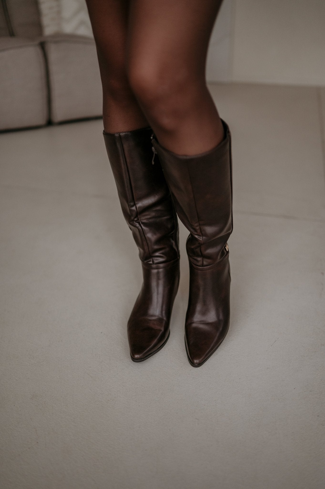 Mormorio boots I Chocolate Brown - Wild Souls by JV® - Boots