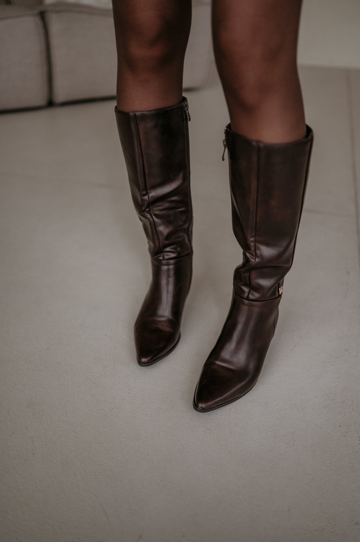 Mormorio boots I Chocolate Brown - Wild Souls by JV® - Boots