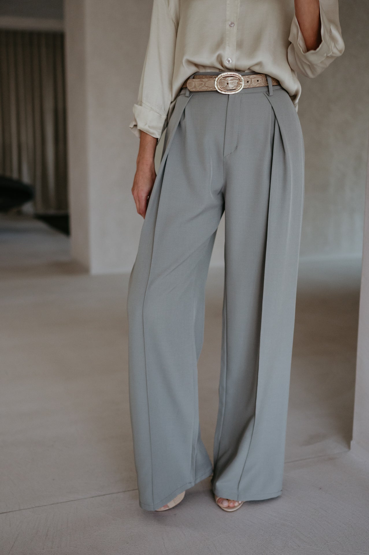 Mostri trousers I Olive Grey - Wild Souls by JV® - Trousers