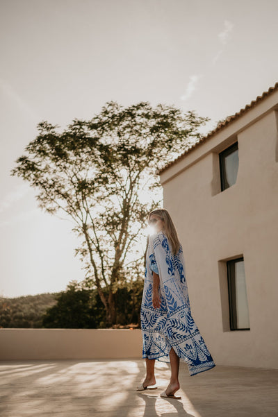 Mucchio dress I Blue - Wild Souls by JV® - Dresses