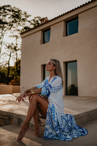 Mucchio dress I Blue - Wild Souls by JV® - Dresses