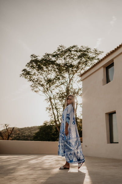 Mucchio dress I Blue - Wild Souls by JV® - Dresses
