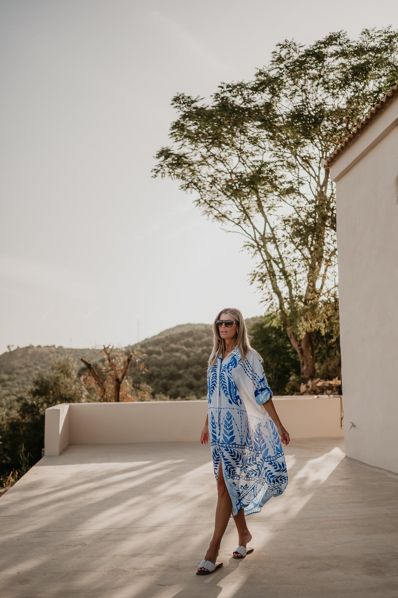 Mucchio dress I Blue - Wild Souls by JV® - Dresses