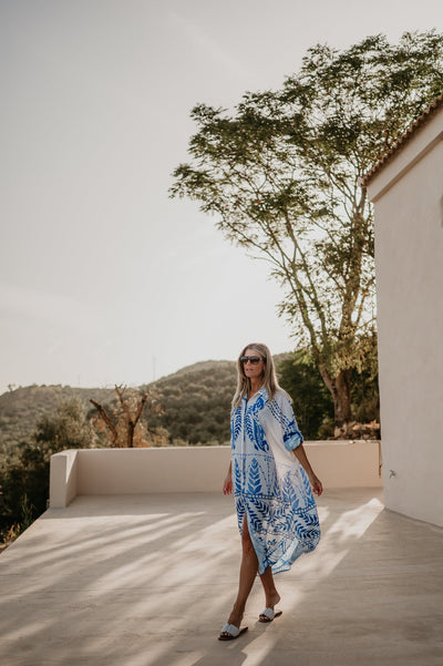 Mucchio dress I Blue - Wild Souls by JV® - Dresses