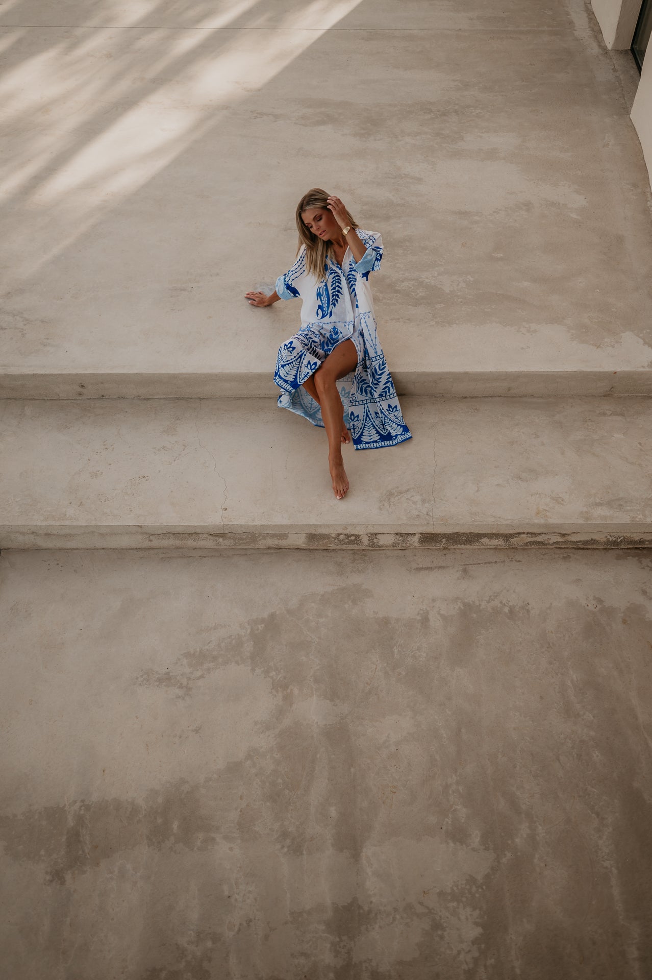 Mucchio dress I Blue - Wild Souls by JV® - Dresses