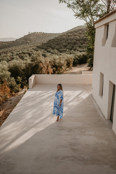 Mucchio dress I Blue - Wild Souls by JV® - Dresses