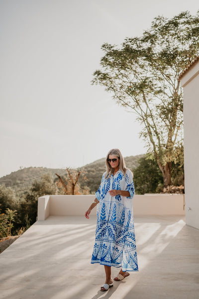 Mucchio dress I Blue - Wild Souls by JV® - Dresses