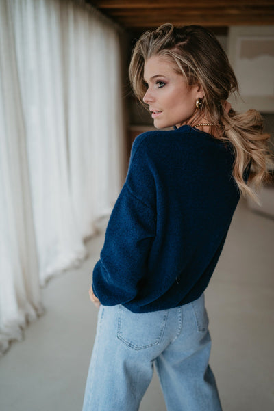 Muovi cardigan I Blue - Wild Souls by JV® - Cardigans