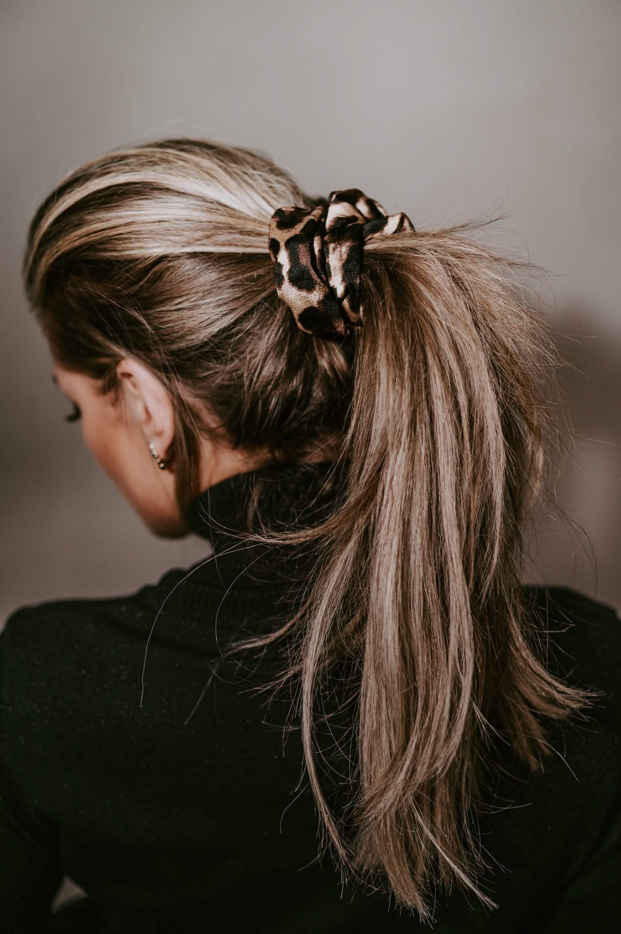 Nappa scrunchie I Leopard Brown - Wild Souls by JV® - Scrunchies