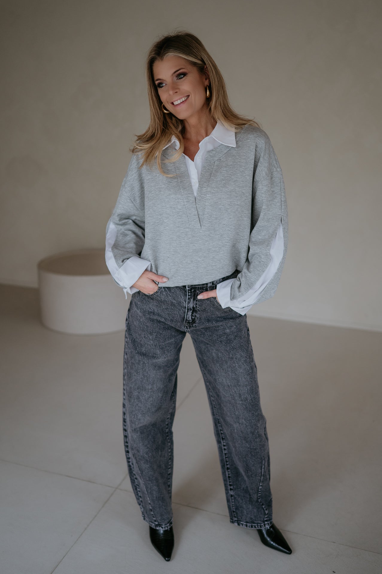 Nebbioso sweater I Grey - Wild Souls by JV® - Sweaters