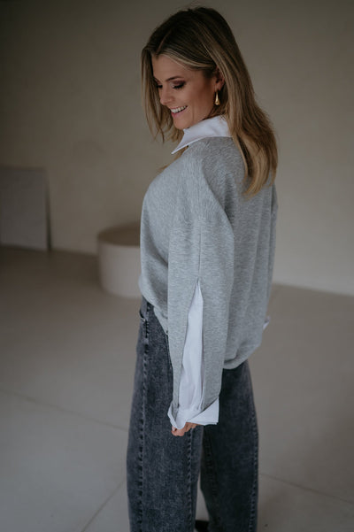Nebbioso sweater I Grey - Wild Souls by JV® - Sweaters