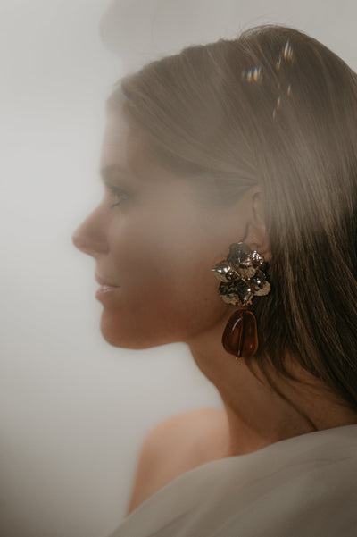 Nede earrings I Gold - Wild Souls by JV® - Earrings