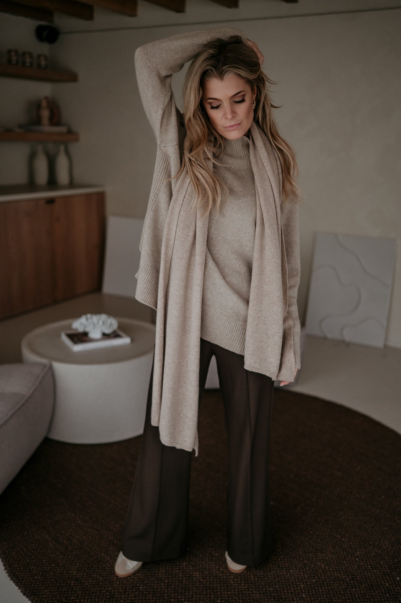 Nedio scarf I Beige - Wild Souls by JV® - Scarfs