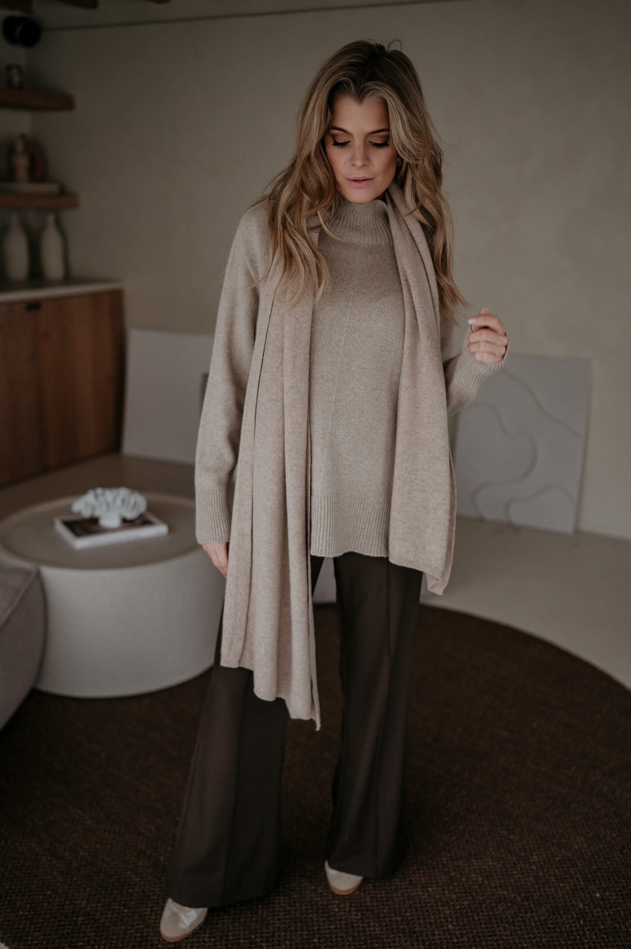 Nedio scarf I Beige - Wild Souls by JV® - Scarfs