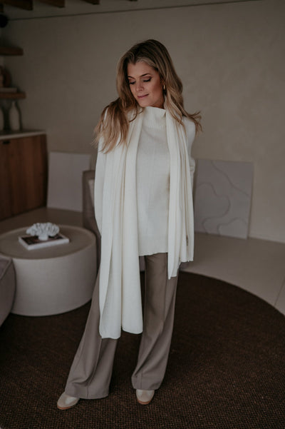 Nedio scarf I Ecru - Wild Souls by JV® - Scarfs