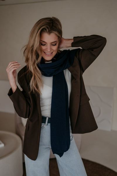 Nedio scarf I Navy Blue - Wild Souls by JV® - Scarfs