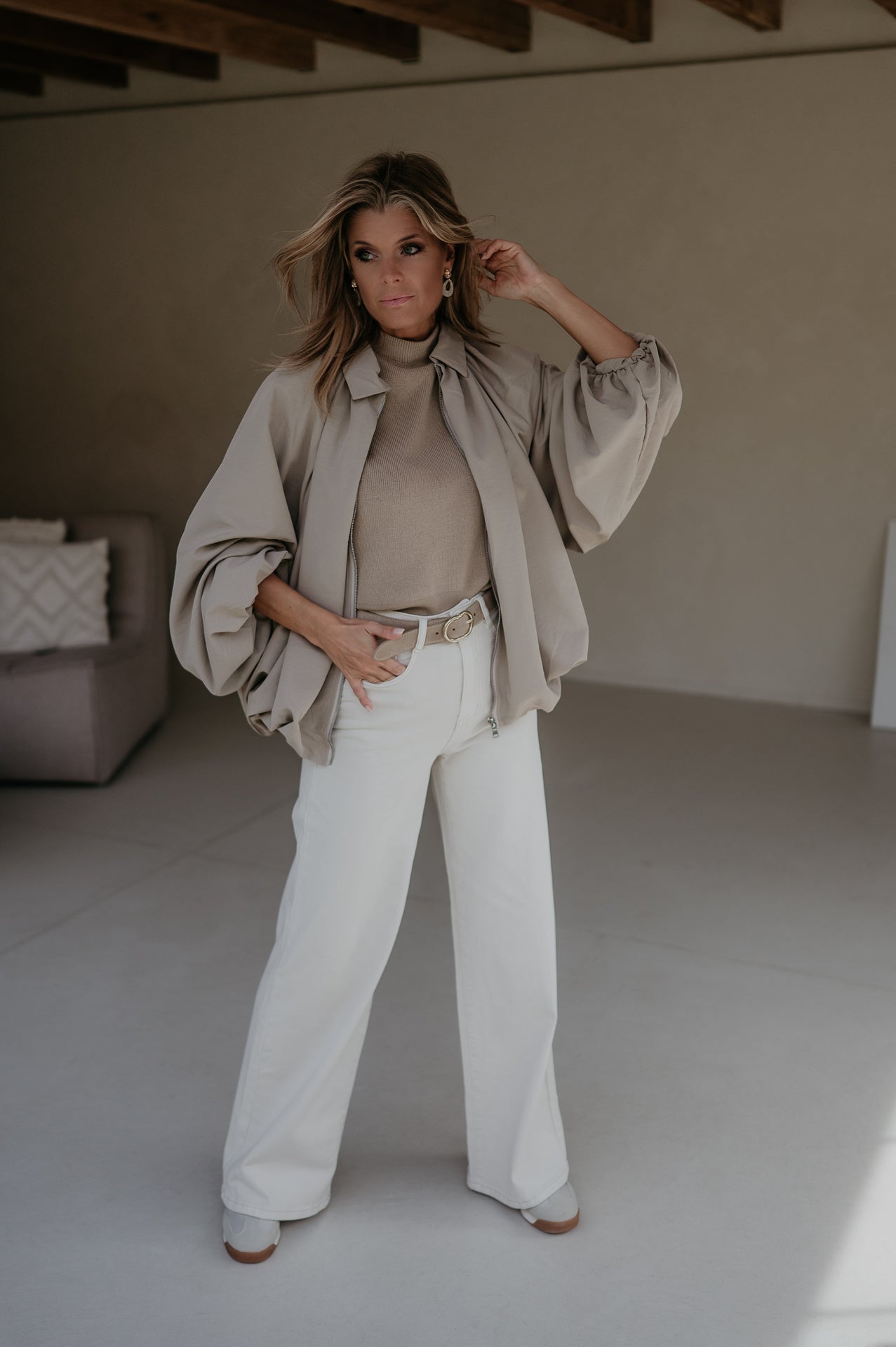 Ninnolo jacket I Beige - Wild Souls by JV® - Jackets