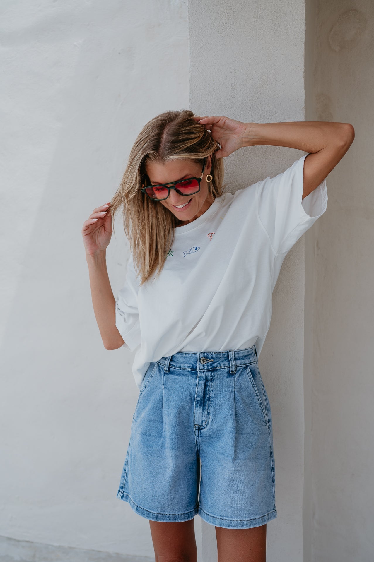 Notte t-shirt I White - Wild Souls by JV® - T-shirts