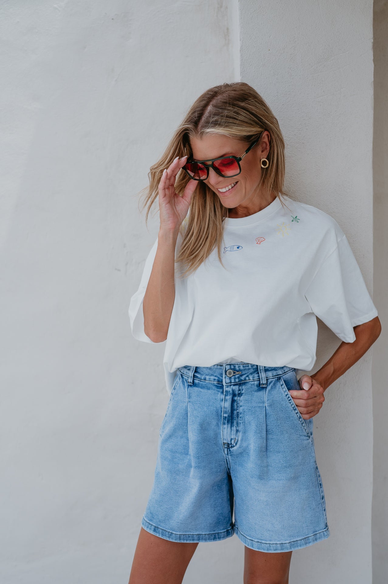 Notte t-shirt I White - Wild Souls by JV® - T-shirts