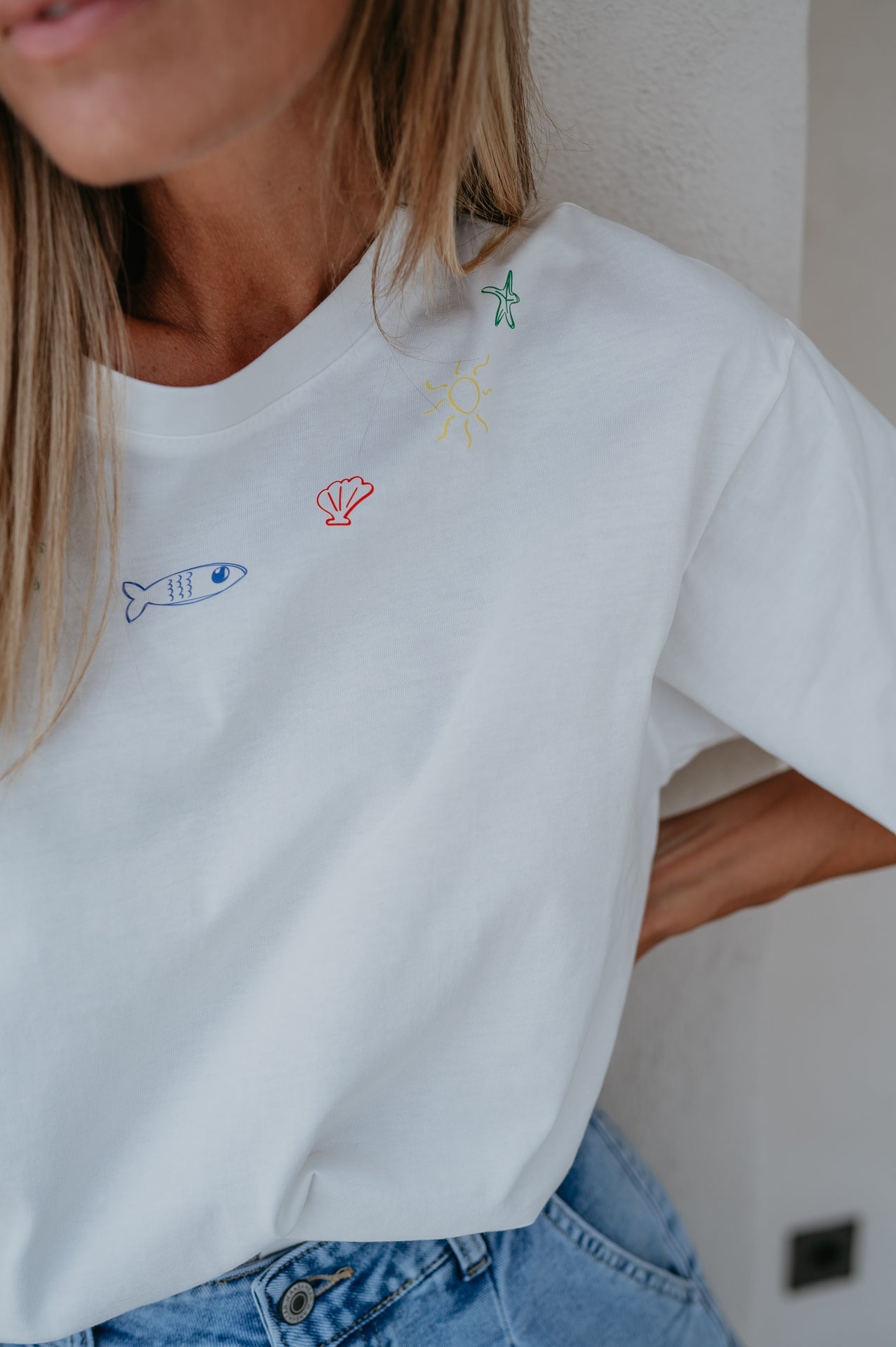 Notte t-shirt I White - Wild Souls by JV® - T-shirts