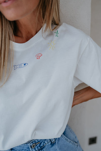 Notte t-shirt I White - Wild Souls by JV® - T-shirts