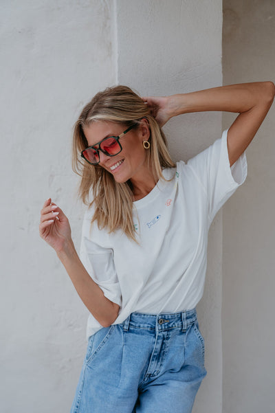 Notte t-shirt I White - Wild Souls by JV® - T-shirts