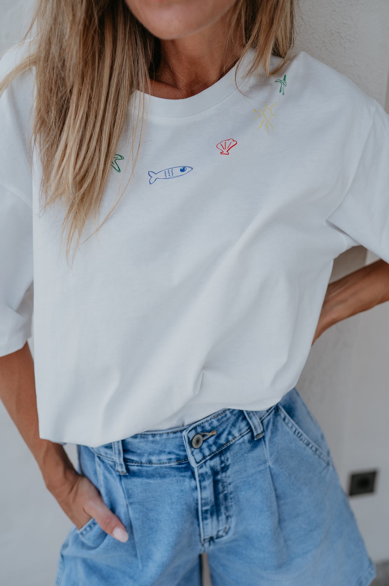 Notte t-shirt I White - Wild Souls by JV® - T-shirts