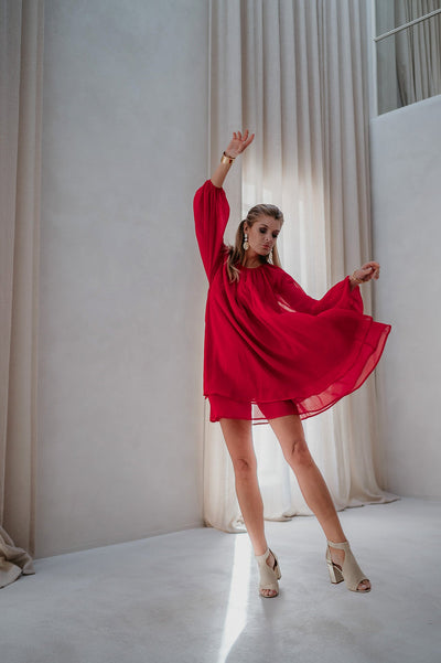 Novella dress I Red - Wild Souls by JV® - Dresses