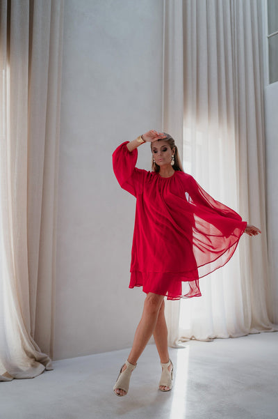 Novella dress I Red - Wild Souls by JV® - Dresses