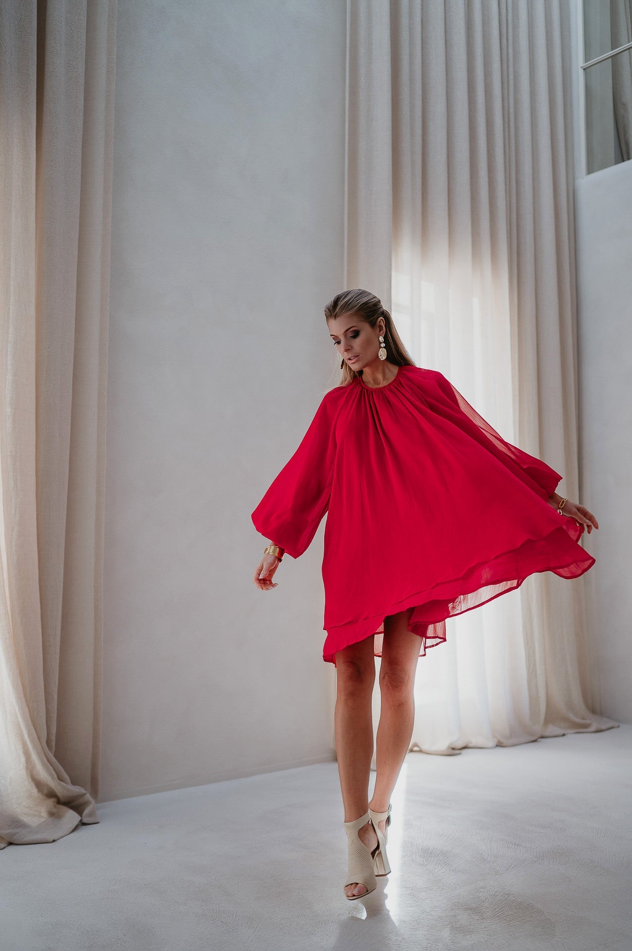 Novella dress I Red - Wild Souls by JV® - Dresses