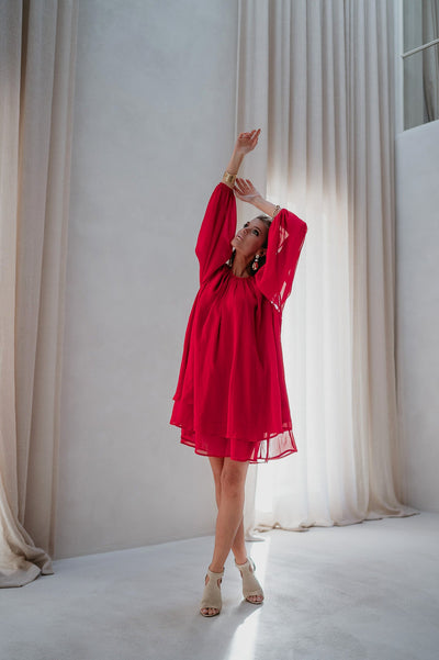 Novella dress I Red - Wild Souls by JV® - Dresses