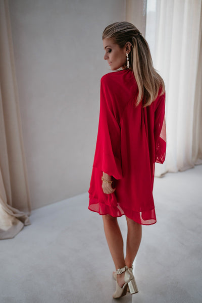 Novella dress I Red - Wild Souls by JV® - Dresses