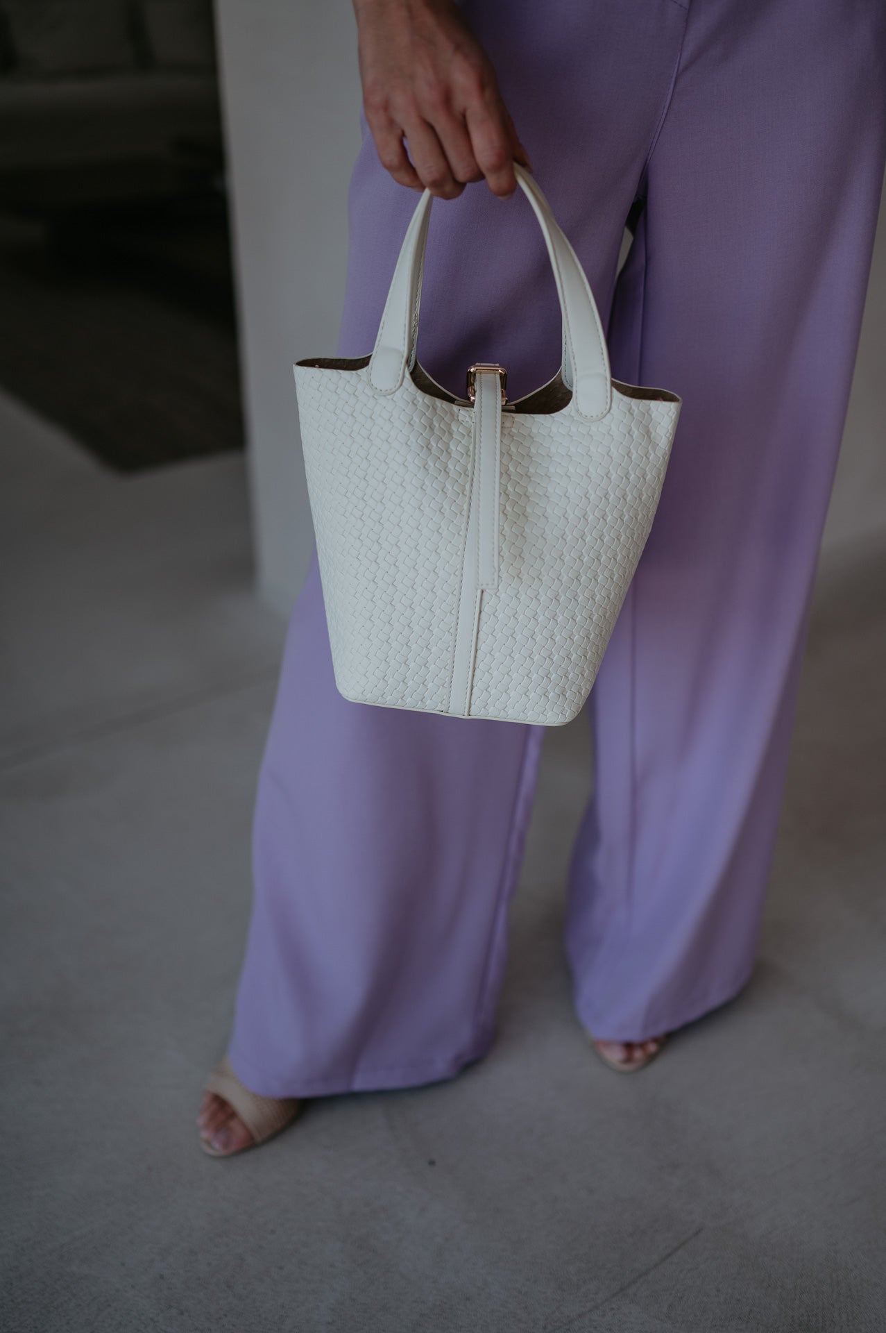 Nuoto handbag I Ecru - Wild Souls by JV® - Handbags