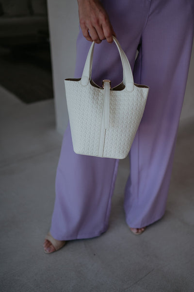 Nuoto handbag I Ecru - Wild Souls by JV® - Handbags
