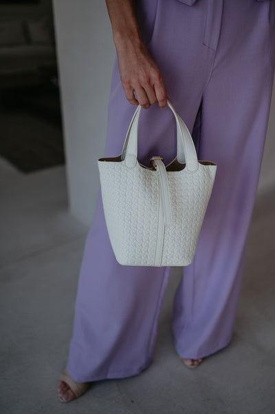 Nuoto handbag I Ecru - Wild Souls by JV® - Handbags
