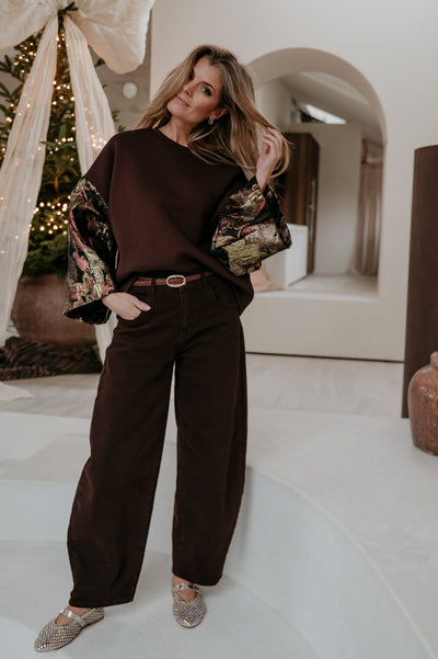 Occeli sweater I Chocolate Brown - Wild Souls by JV® - Sweaters