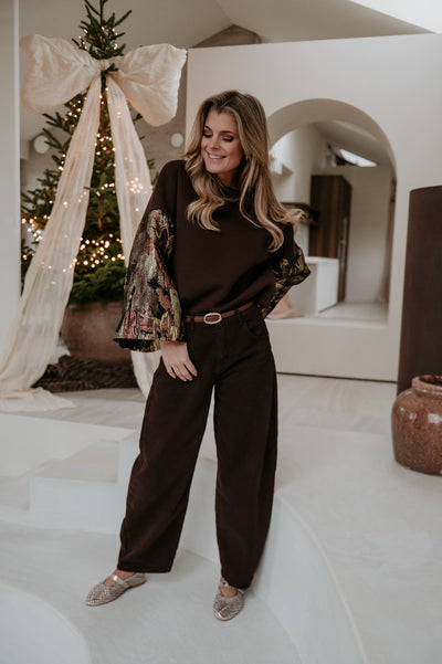 Occeli sweater I Chocolate Brown - Wild Souls by JV® - Sweaters