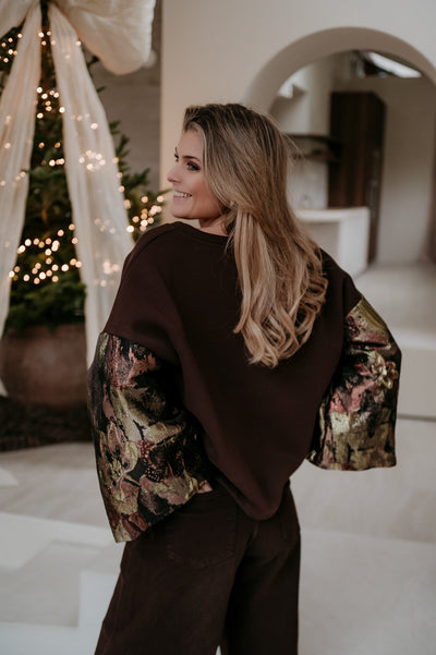 Occeli sweater I Chocolate Brown - Wild Souls by JV® - Sweaters