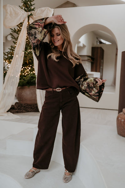 Occeli sweater I Chocolate Brown - Wild Souls by JV® - Sweaters