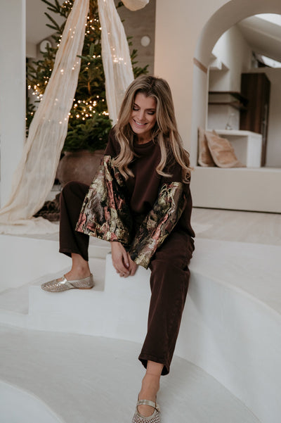 Occeli sweater I Chocolate Brown - Wild Souls by JV® - Sweaters