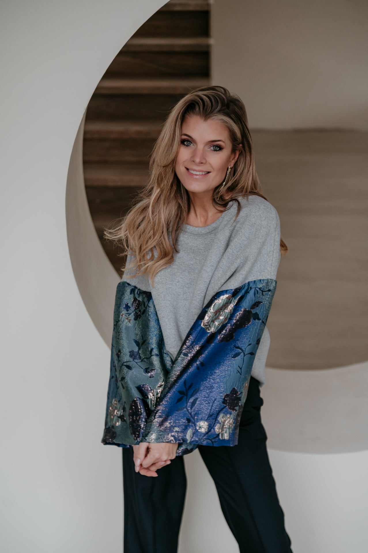 Occeli sweater I Grey Blue - Wild Souls by JV® - Sweaters