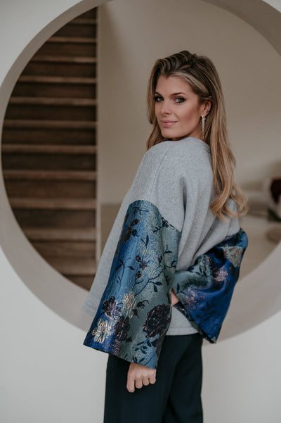 Occeli sweater I Grey Blue - Wild Souls by JV® - Sweaters