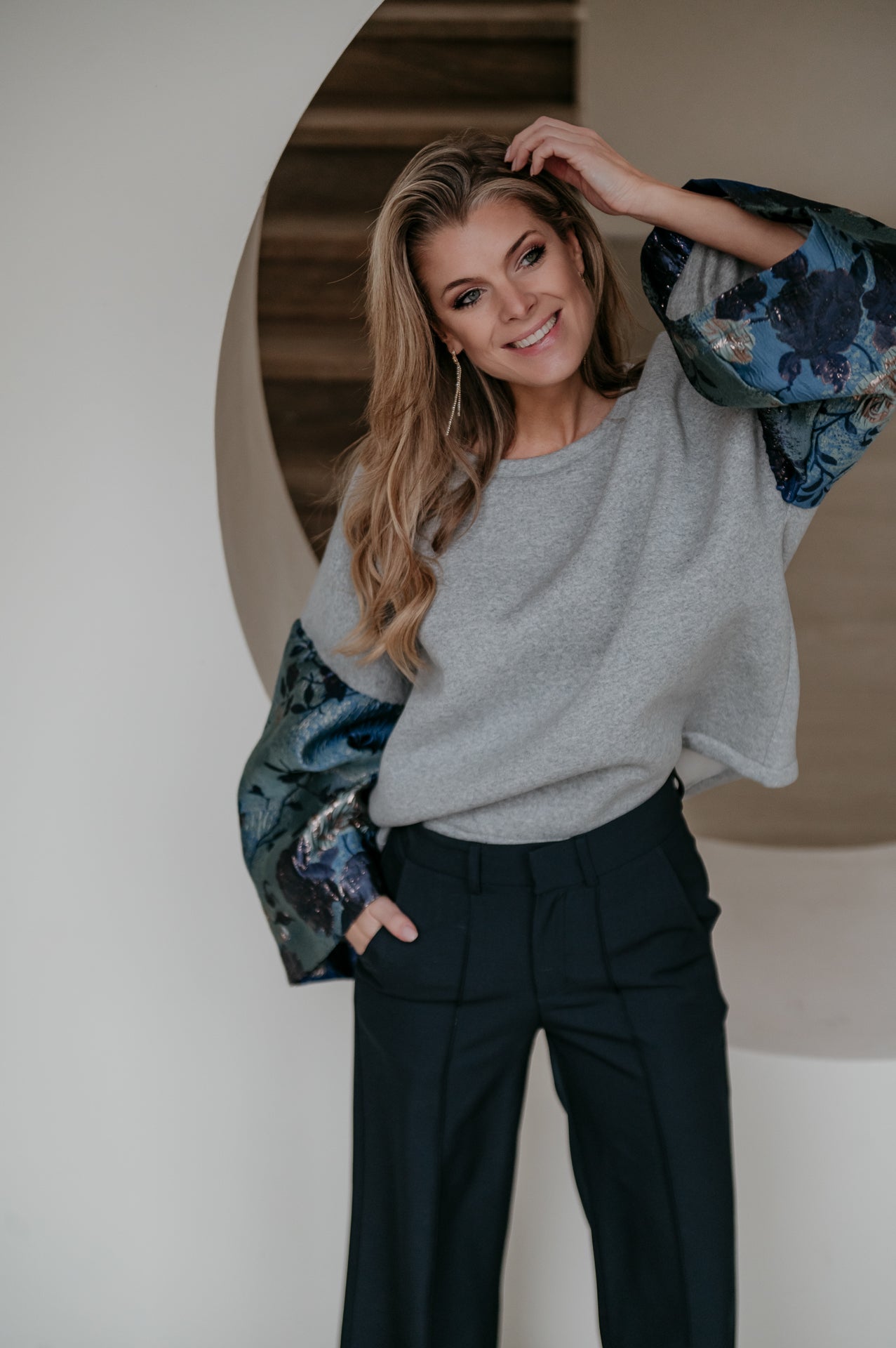 Occeli sweater I Grey Blue - Wild Souls by JV® - Sweaters