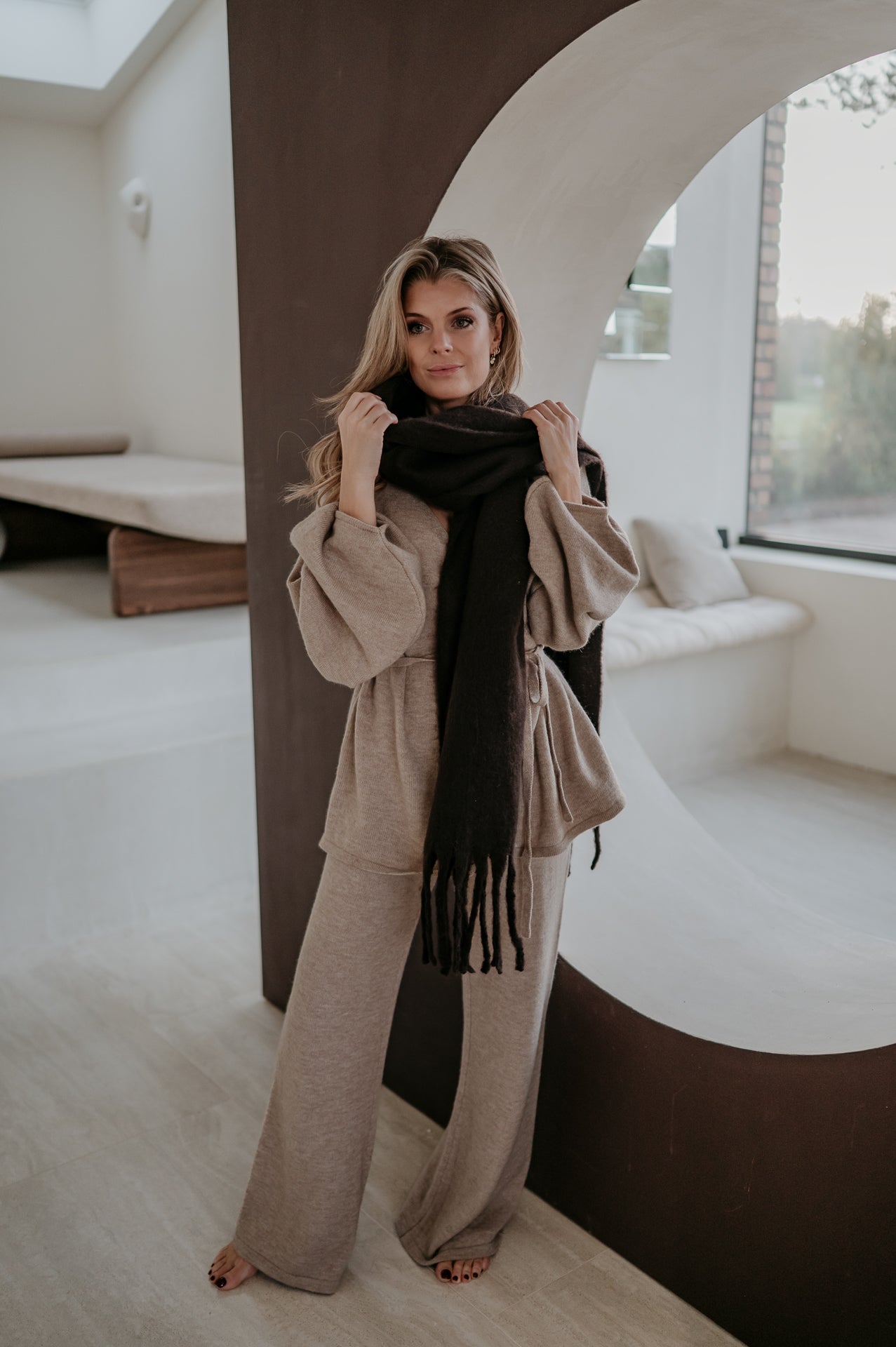 Odine scarf I Brown - Wild Souls by JV® - Scarfs