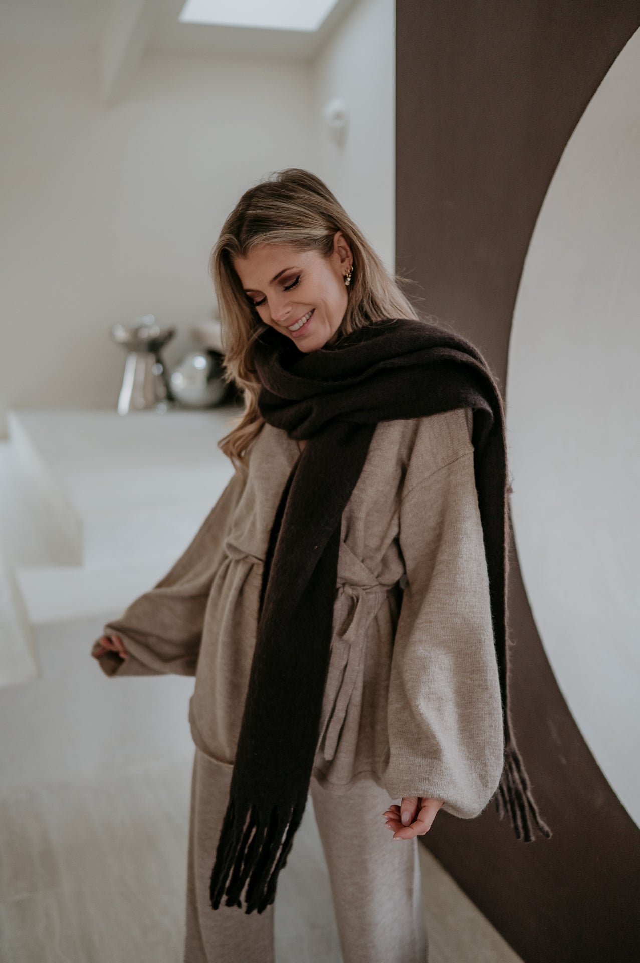 Odine scarf I Brown - Wild Souls by JV® - Scarfs