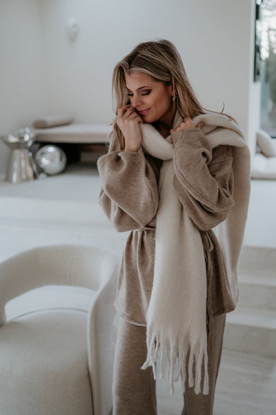 Odine scarf I Ecru - Wild Souls by JV® - Scarfs